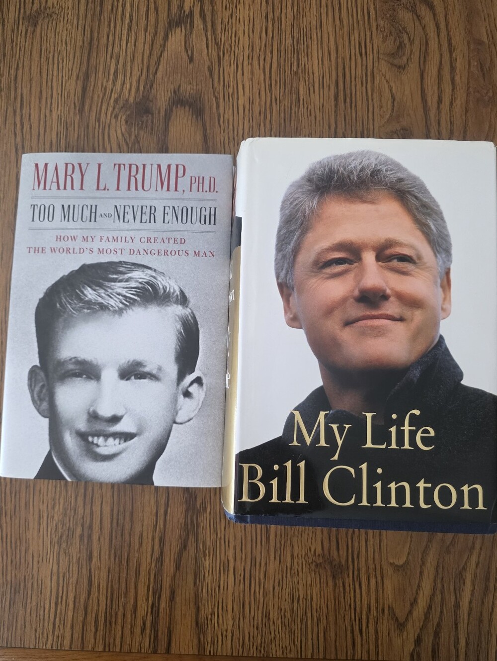 My Life, Bill Clinton & Too Much and Never Enough, Mary Trump - 2 Book Bundle